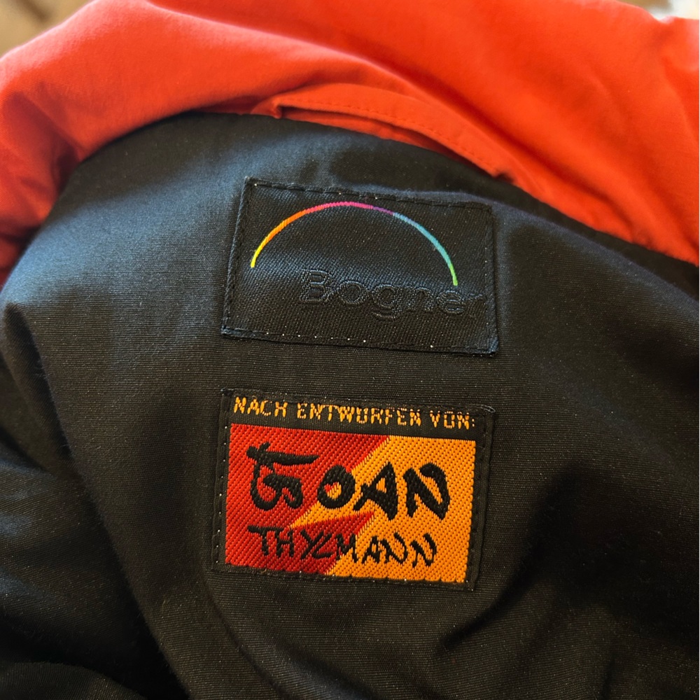 Vintage BOGNER Goan Thylmann Ski Jacket Anorak Reindeer Men's Size M Pullover - Picture 6 of 7